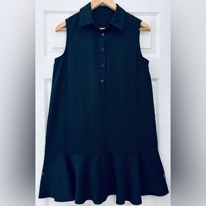 Elegant Black Sleeveless Mini Dress